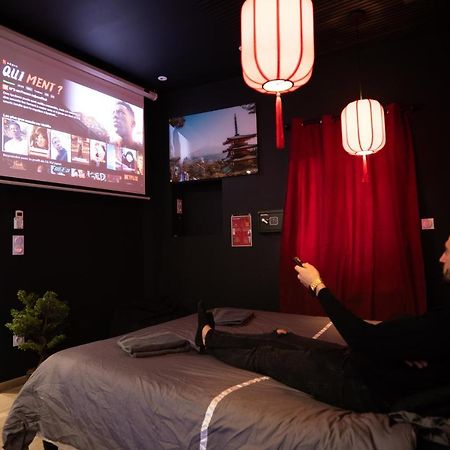 דירות Trith-Saint-Leger Capsule Japon - Jacuzzi - Netflix & Ecran Cinema - Xbox מראה חיצוני תמונה