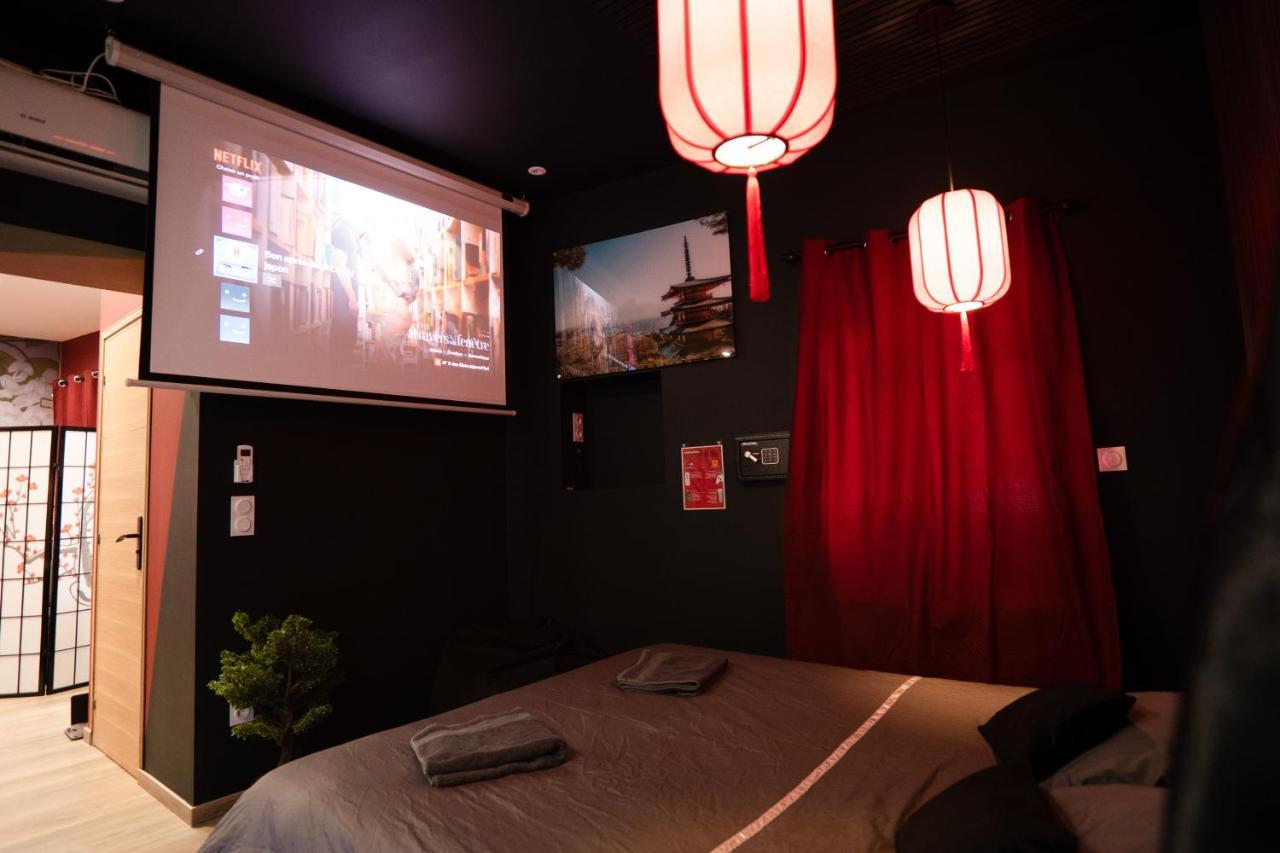 דירות Trith-Saint-Leger Capsule Japon - Jacuzzi - Netflix & Ecran Cinema - Xbox מראה חיצוני תמונה