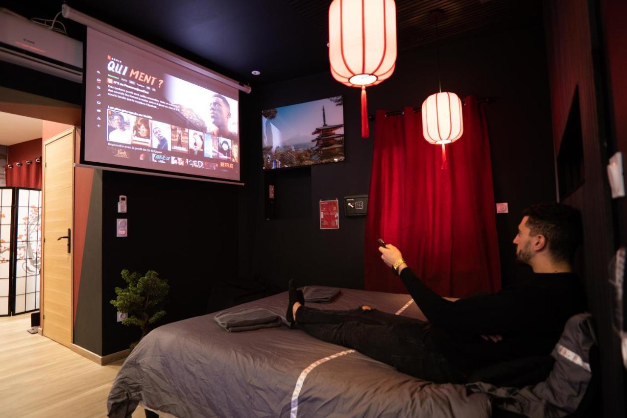 דירות Trith-Saint-Leger Capsule Japon - Jacuzzi - Netflix & Ecran Cinema - Xbox מראה חיצוני תמונה