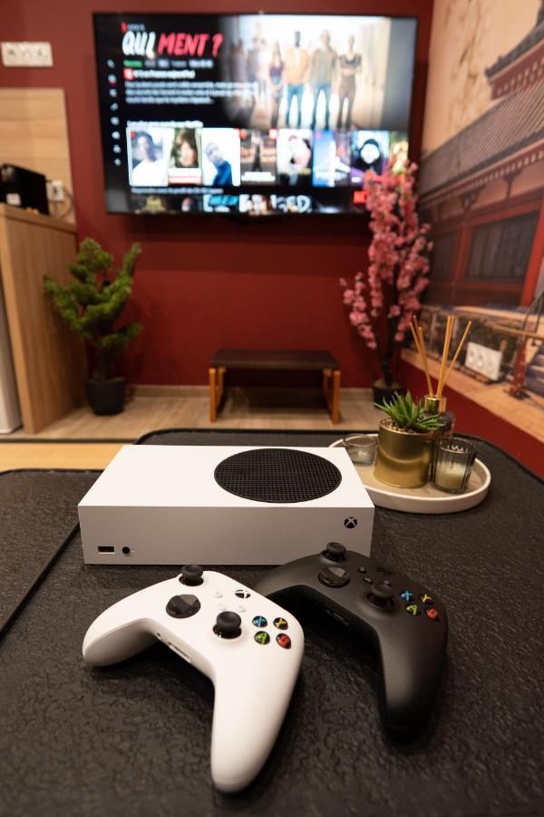 דירות Trith-Saint-Leger Capsule Japon - Jacuzzi - Netflix & Ecran Cinema - Xbox מראה חיצוני תמונה