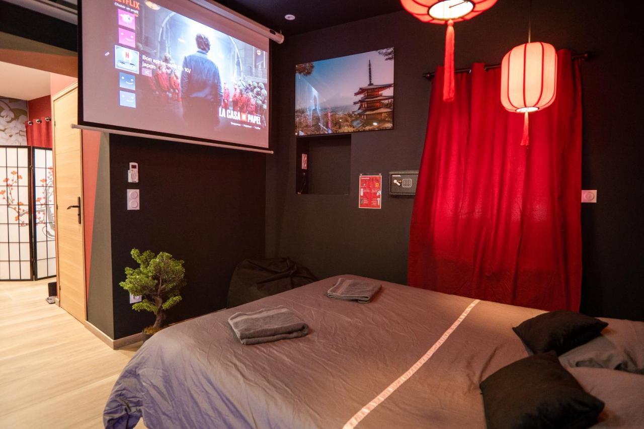 דירות Trith-Saint-Leger Capsule Japon - Jacuzzi - Netflix & Ecran Cinema - Xbox מראה חיצוני תמונה