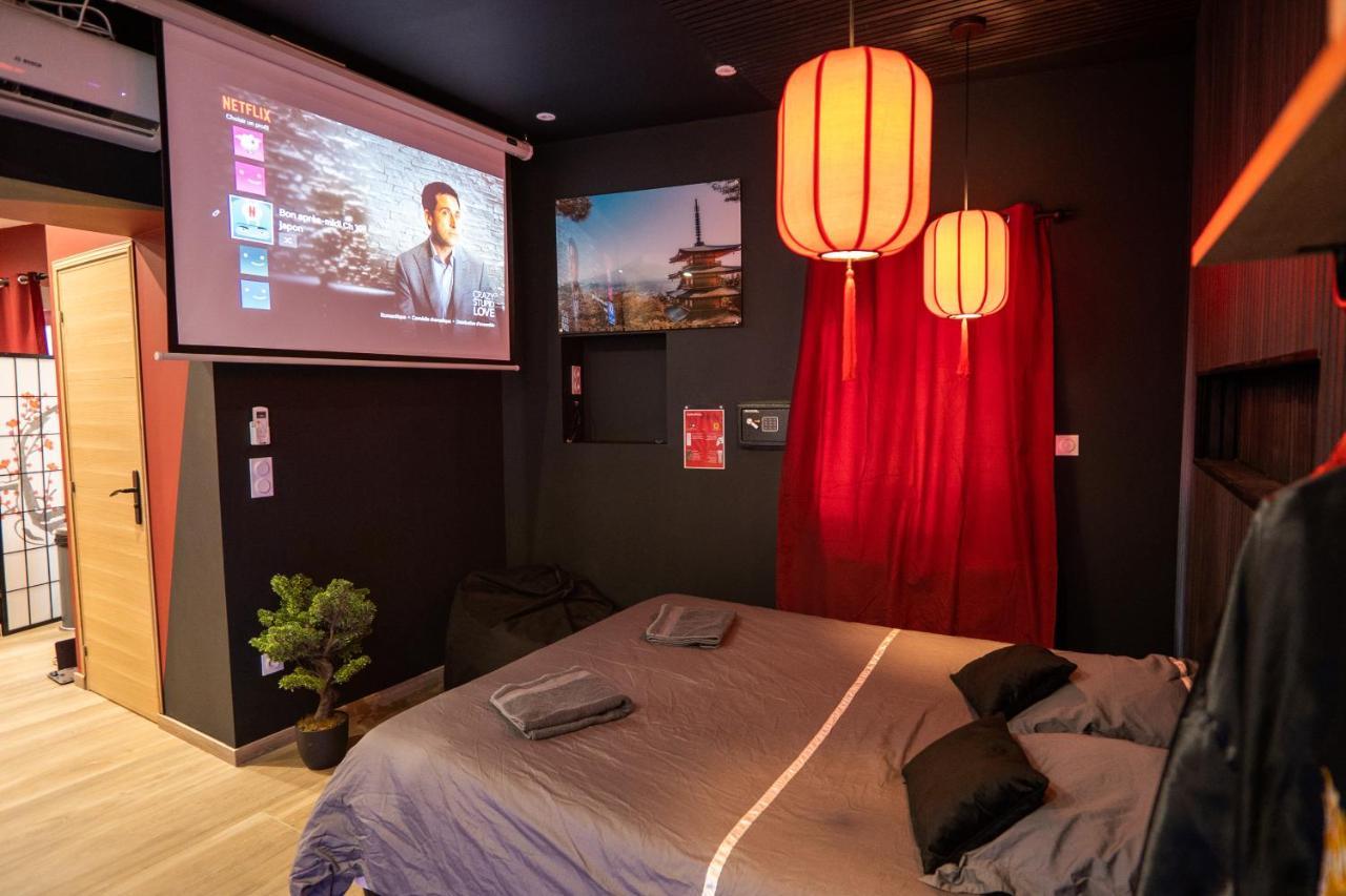 דירות Trith-Saint-Leger Capsule Japon - Jacuzzi - Netflix & Ecran Cinema - Xbox מראה חיצוני תמונה