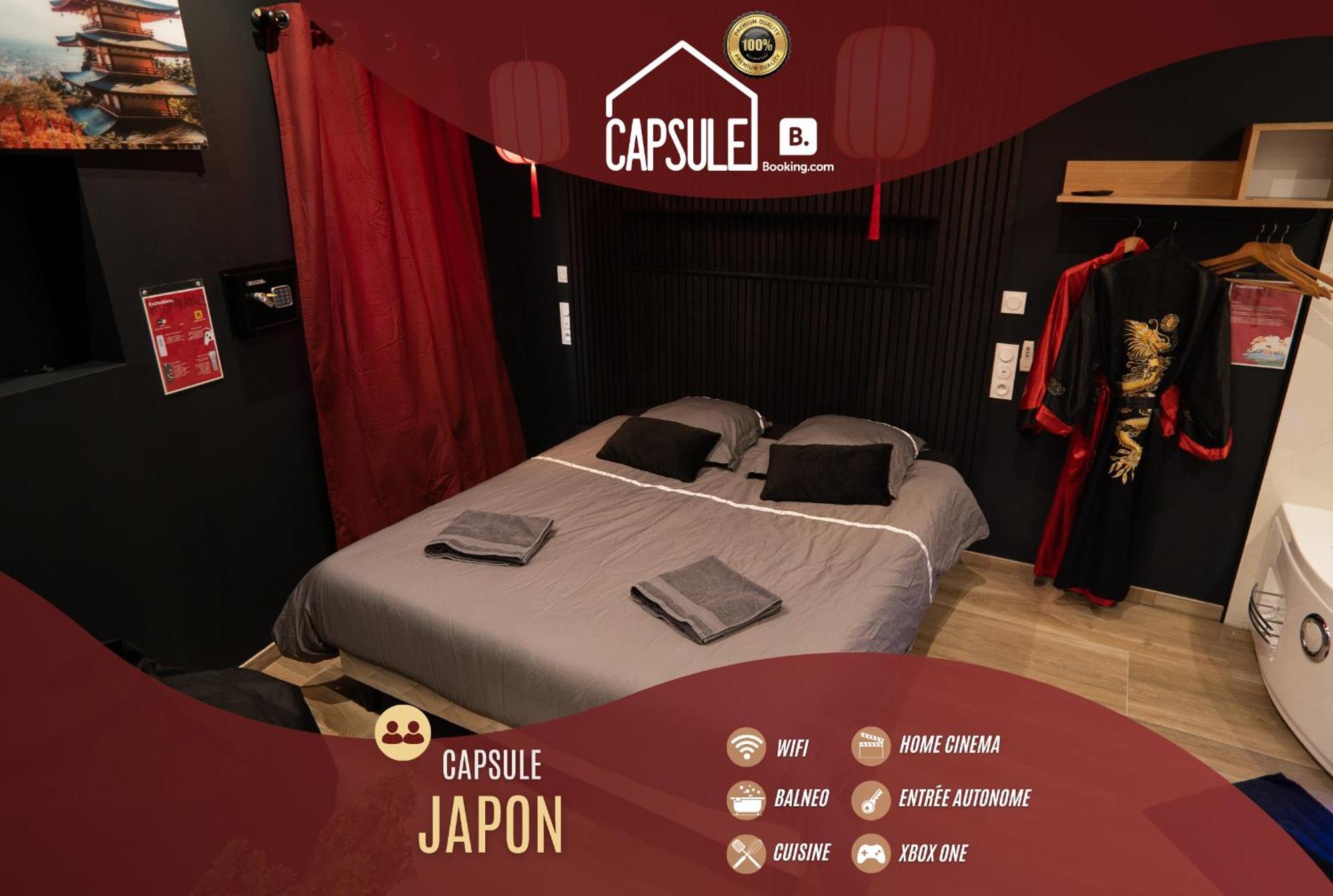 דירות Trith-Saint-Leger Capsule Japon - Jacuzzi - Netflix & Ecran Cinema - Xbox מראה חיצוני תמונה